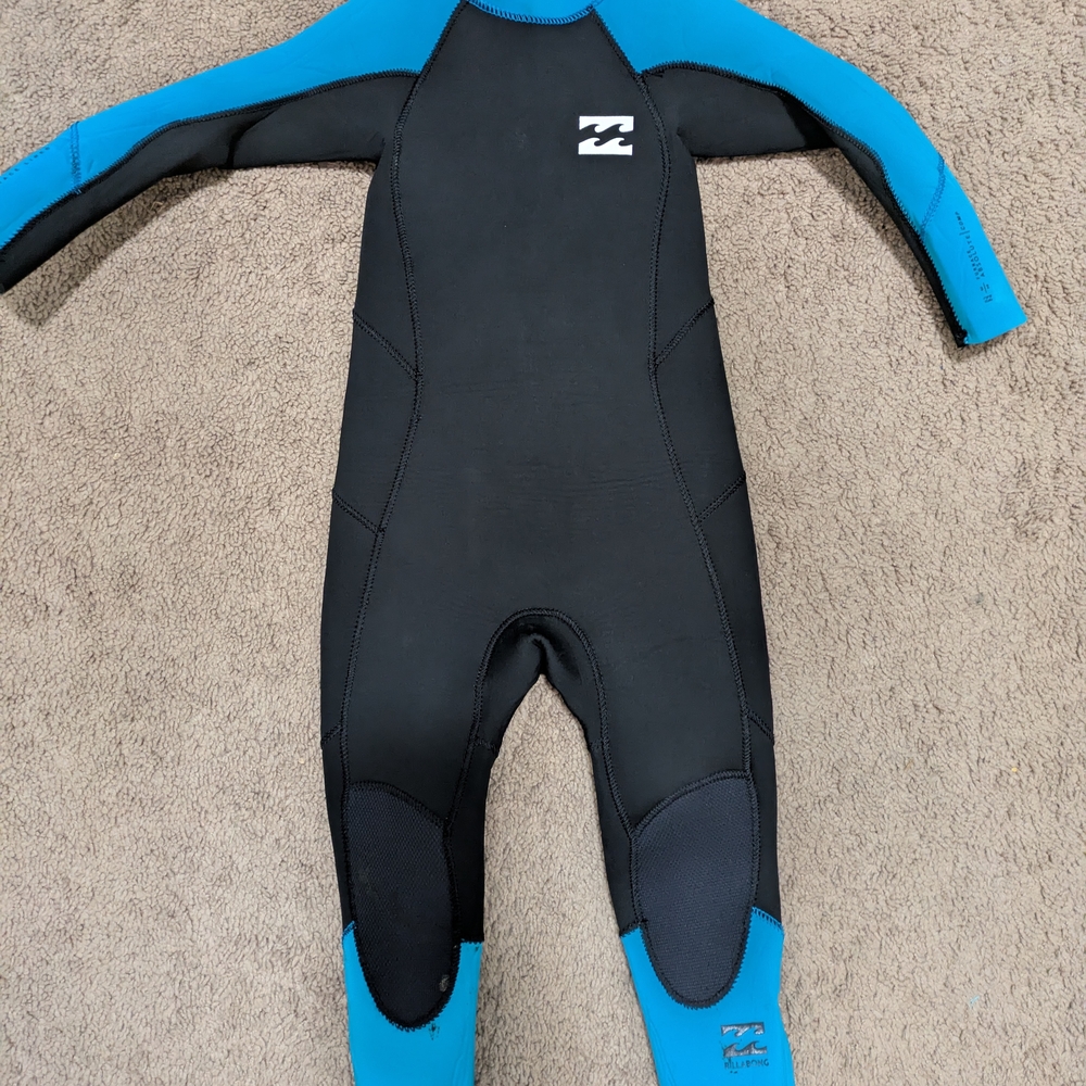 Billabong Kids Blue and Black Wetsuit